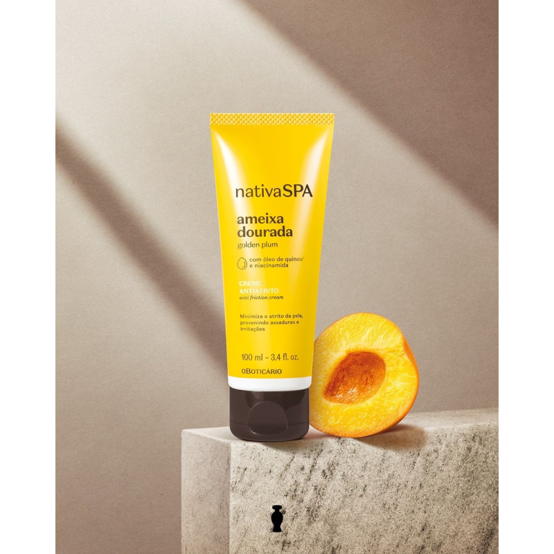 Creme Corporal Antiatrito Nativa Spa Ameixa Dourada