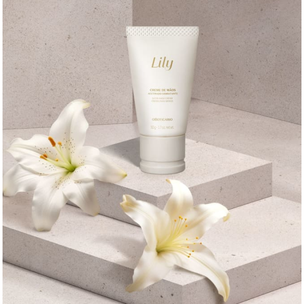 Coffret Presente Lily Creme de Mãos Acetinado Hidratante