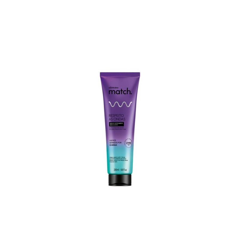 Creme Modelador Match Respeito as Ondas