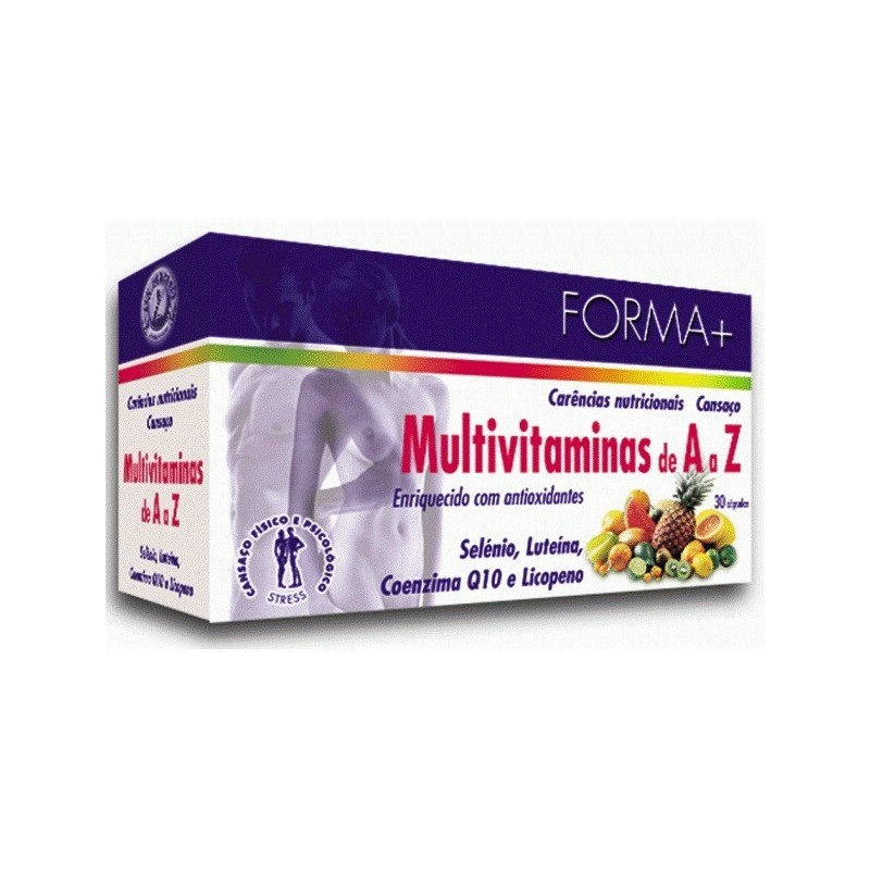 Multivitaminas de A a Z - Forma + 30 cápsulas