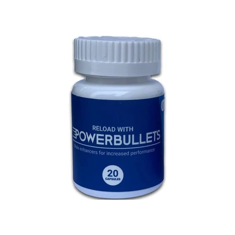 PowerBullets 20 Cápsulas | Vitalidade e Energia Masculina | Vitalita