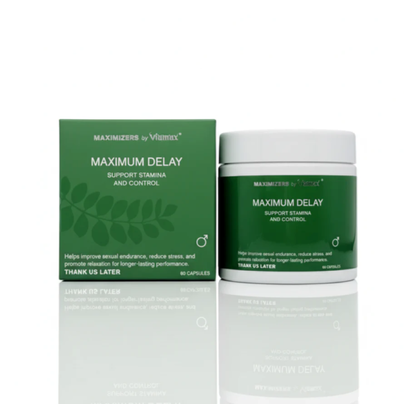 Viamax Maximum Delay 60 Kapseln | Vitalität und Wohlbefinden für Männe