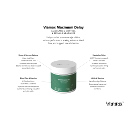 Viamax Maximum Delay 60 Cápsulas | Energia e Vitalidade Masculina