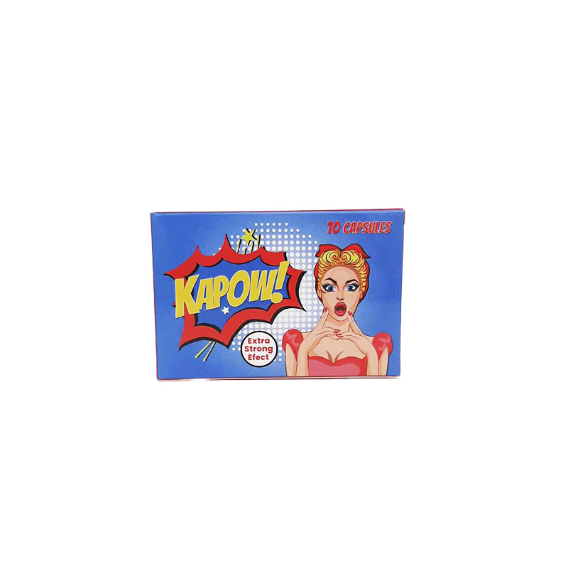 KAPOW! para Hombres 10 Cápsulas | Vitalidad Masculina