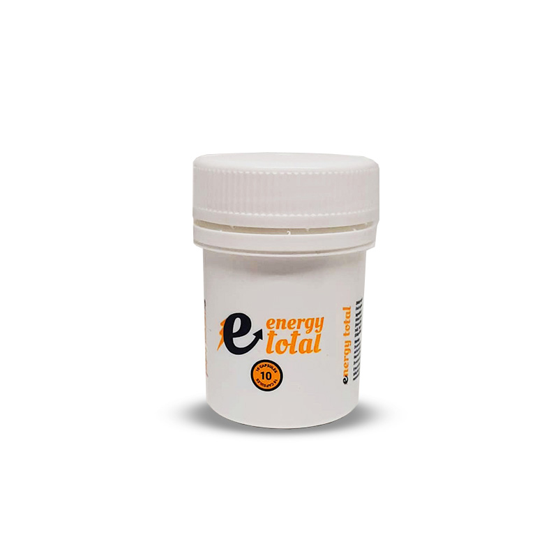 Energy Total 10 Kapseln | Vitalität und Wohlbefinden für Männer