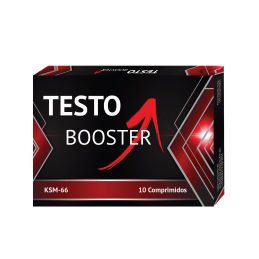 Testo Booster 10 Comprimidos | Ashwagandha KSM-66® e Vitalidade Masculina