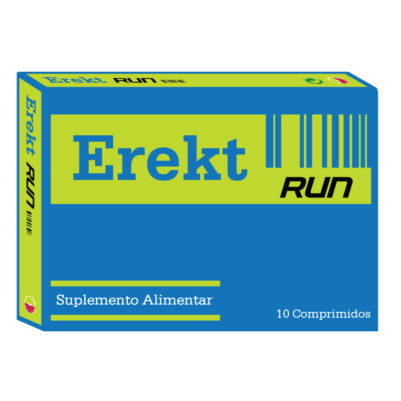 Erekt Run 2 Comprimidos | L-Arginina, Citrulina e Ginseng