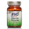 SIBERIAN GINSENG FSC - ELEUTEROCOCUS - Ginseng Siberiano - 30 Comprimidos de 1000 mg