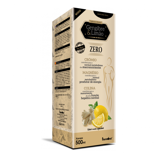 Gengibre e Limão Zero – 500ml