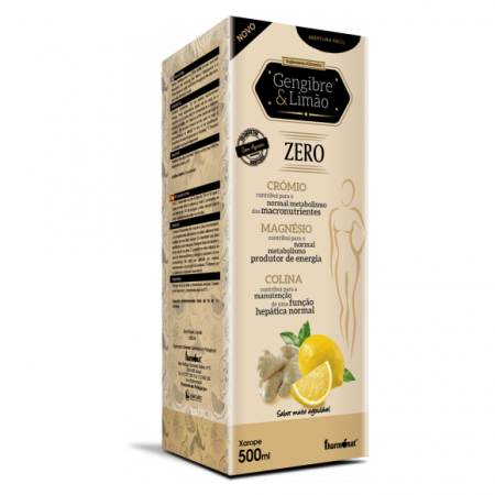 Gengibre e Limão Zero - Xarope Fharmonat