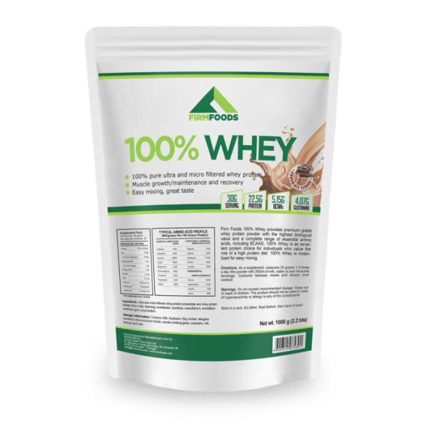 Firm Foods - 100% Whey - 1kg