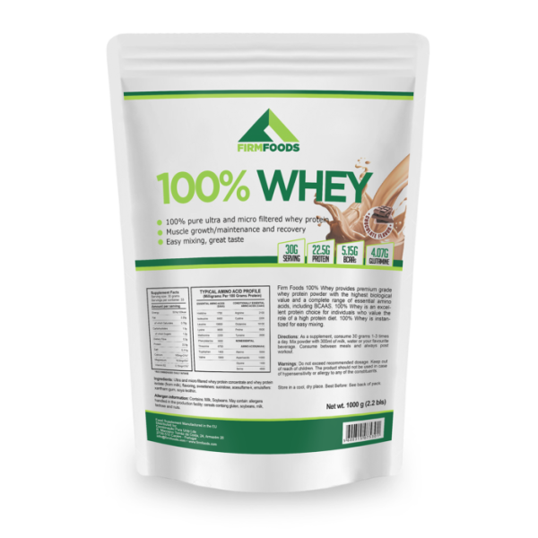 Firm Foods - 100% Whey - 4kg