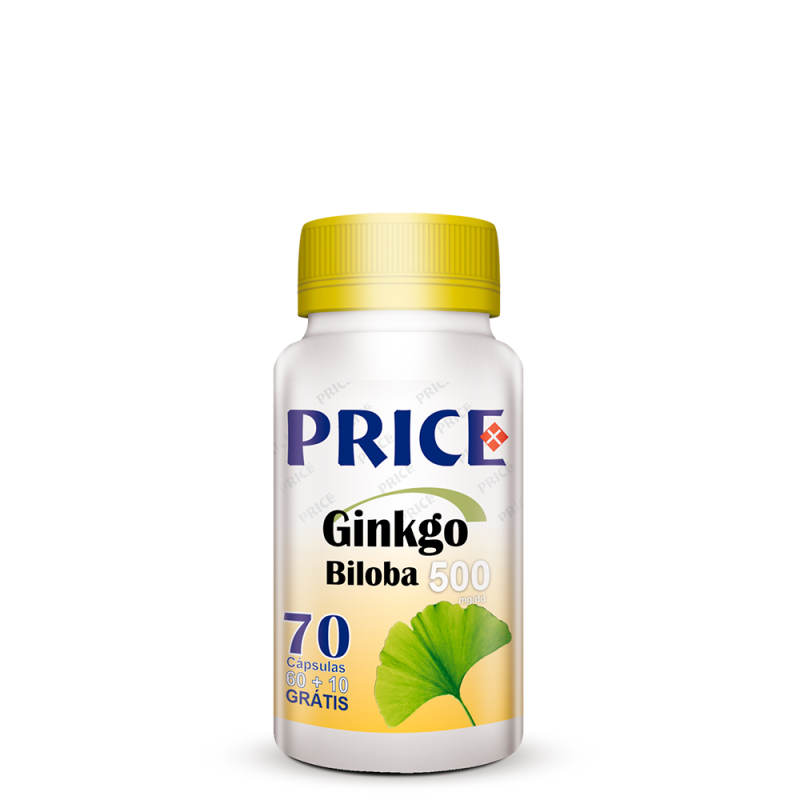 Ginkgo biloba 60+10 cápsulas price