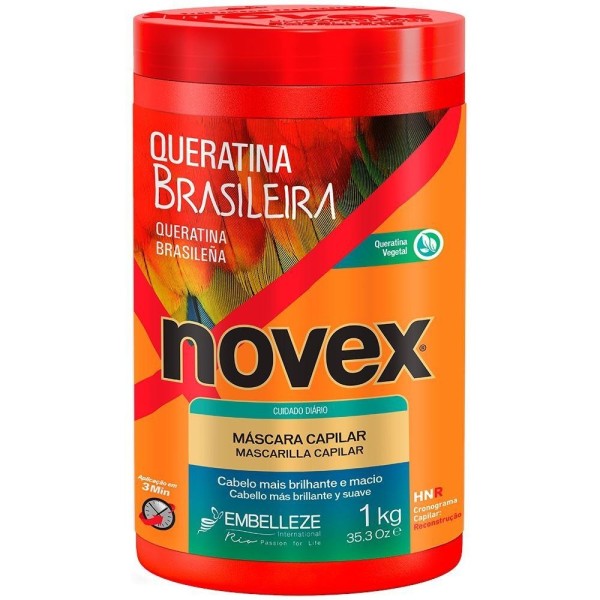 Novex Queratina Brasileira Creme de Tratamento 1Kg