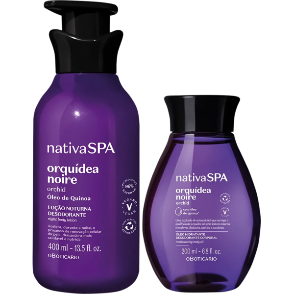 Loção Corporal Nativa Spa Orquídea Noire, 400ml O Boticário