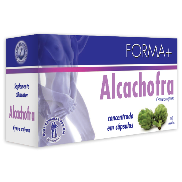 Forma + Alcachofra - 40 cápsulas