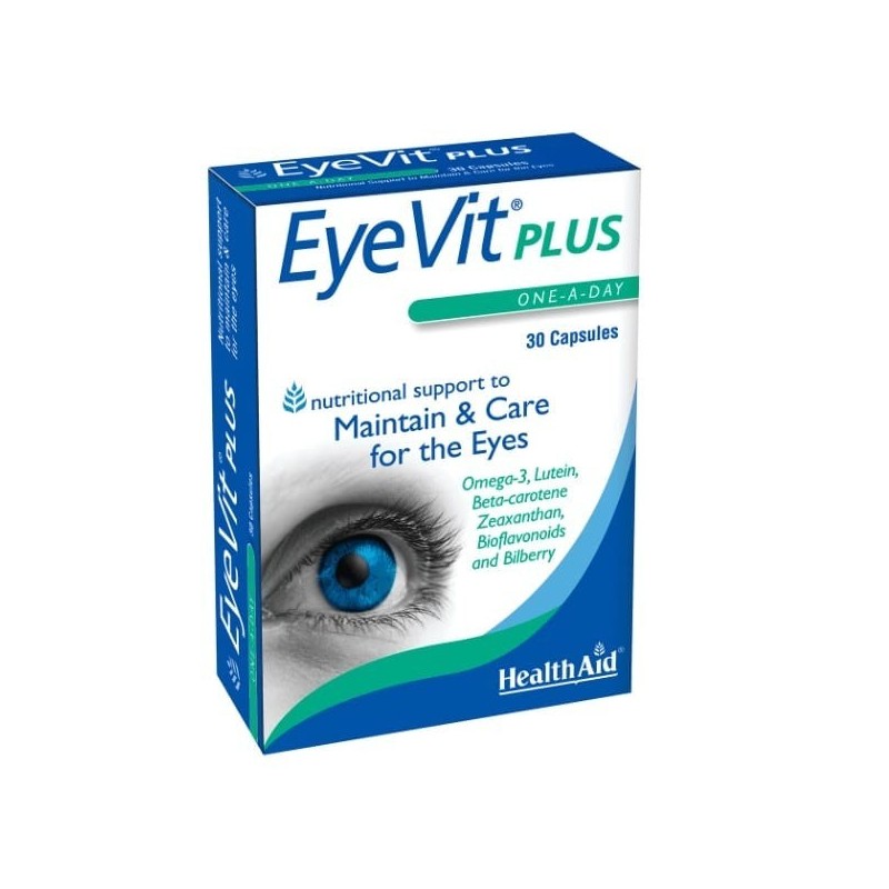 Health Aid EyeVit Plus 30 Cápsulas