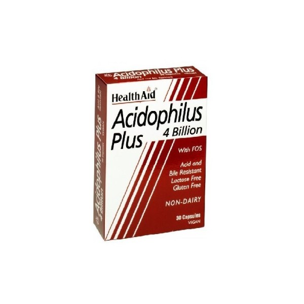 Health aid Health Aid ACIDOPHILUS PLUS 30 Cápsulas