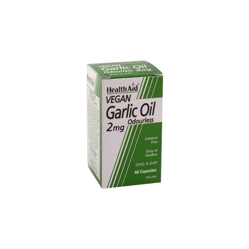 Health Aid Oleo de Alho s/ Odor 2mg 60 cápsulas