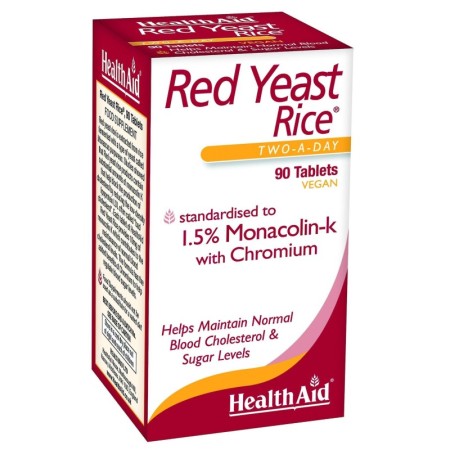 Comprimidos de arroz de levedura vermelha 90 comprimidos