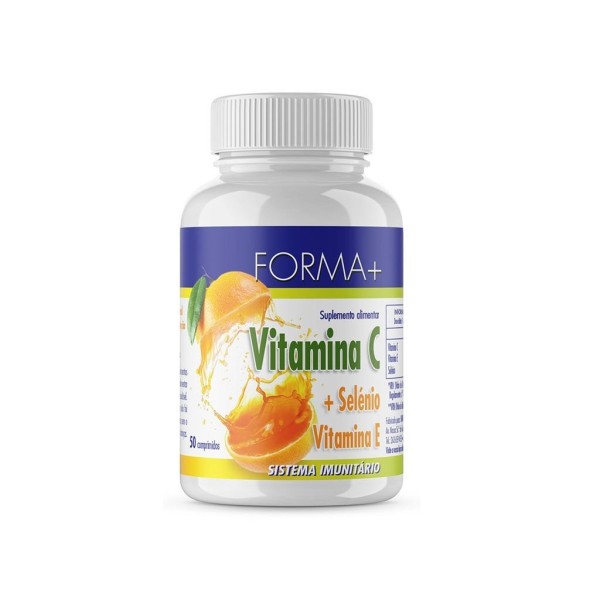 Forma + Vitamina C + Selénio Vitamina E- 50 comprimidos