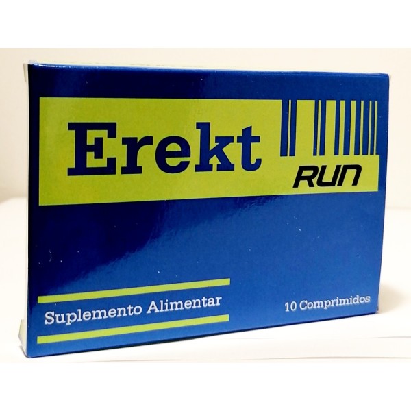 Potenciador Erekt-Run 10 comprimidos