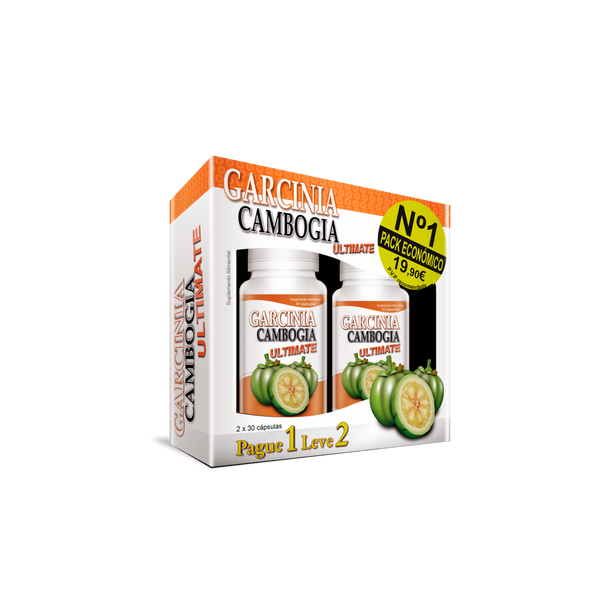 Garcinia Cambogia Ultimate 30 cápsulas Pack de 2x30