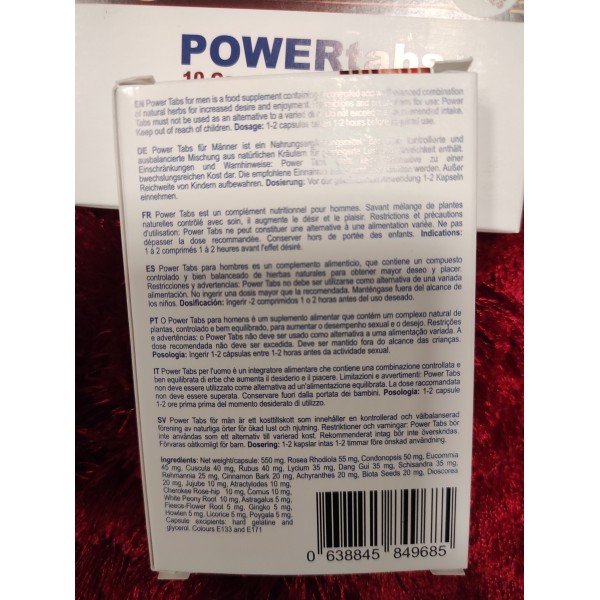 ViaMax® PowerCaps 10 Gélules | Vitalité et bien-être