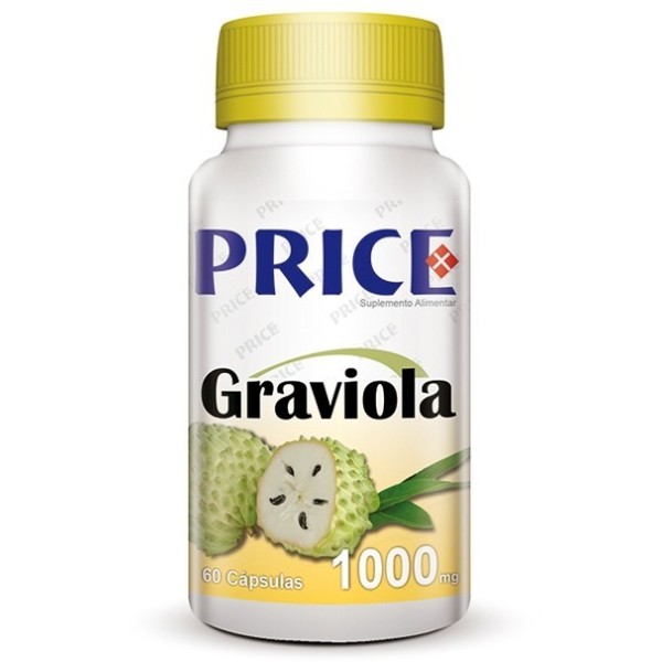 Graviola - Anti-Câncer/Cancro - 60 cápsulas de 1000mg - Price