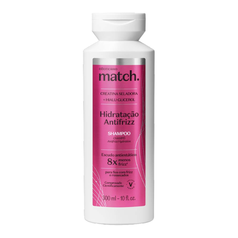 Match Shampoo Match Hidratação Antifrizz