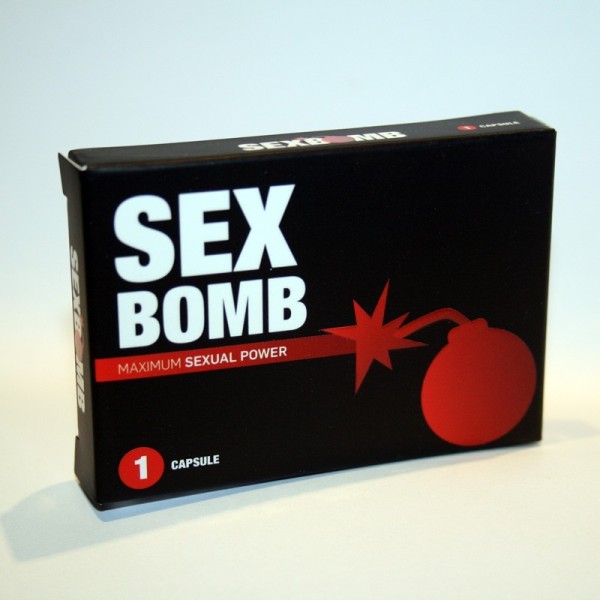 SexBomb - "Bomba" de Rendimento Sexual - 1 cápsula